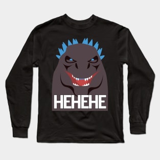 zilla hehehe meme Long Sleeve T-Shirt